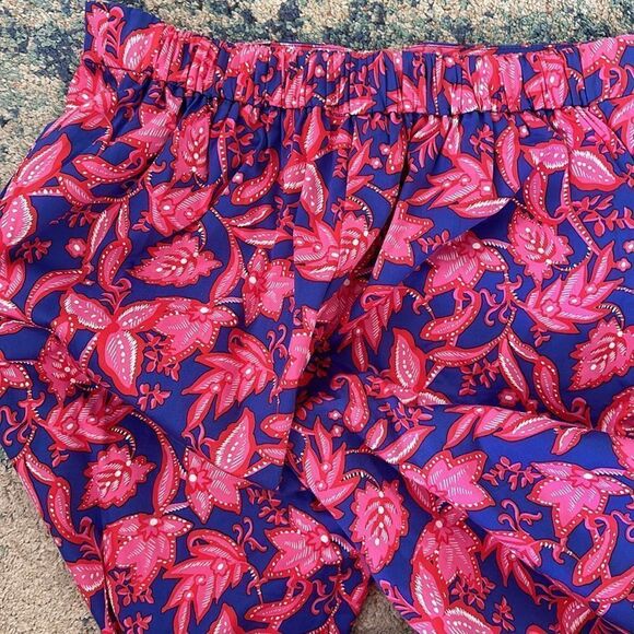 NWOT Boden Pull On Floral Trousers size 6R - Picture 7 of 7